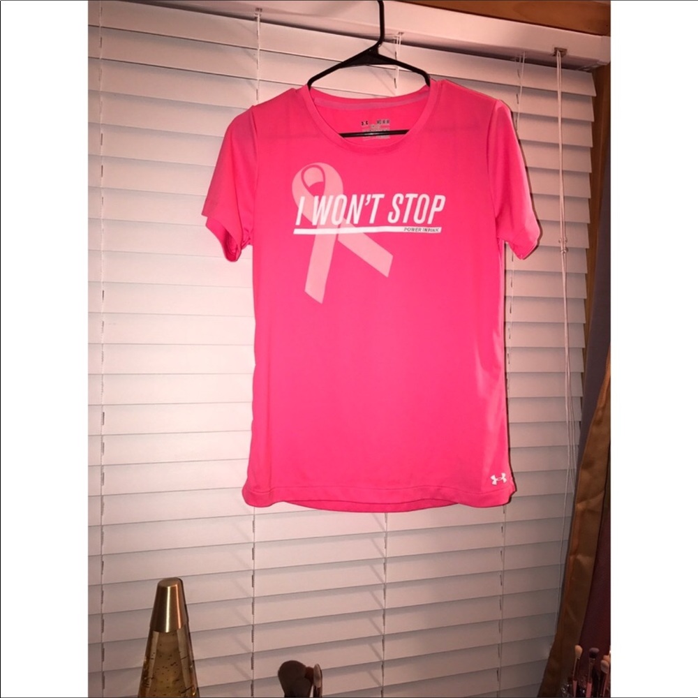 UA breast cancer shirt